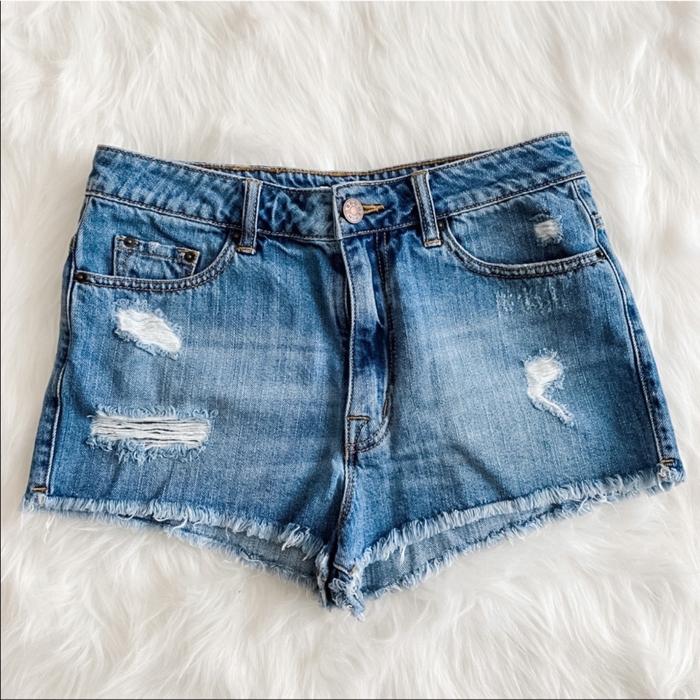 NWOT [bgd] high-waisted cheeky shorts